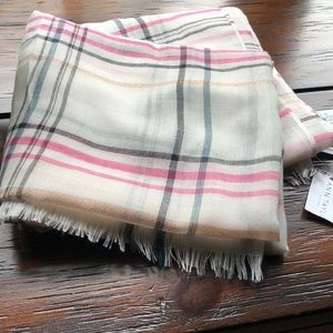 Ann Taylor Light Fringe Scarf
